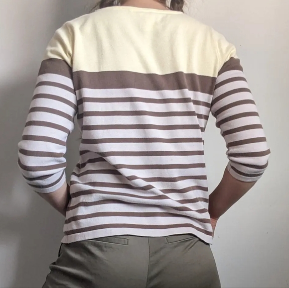 (2/$20) Striped knit sweater - Picture 2 of 3